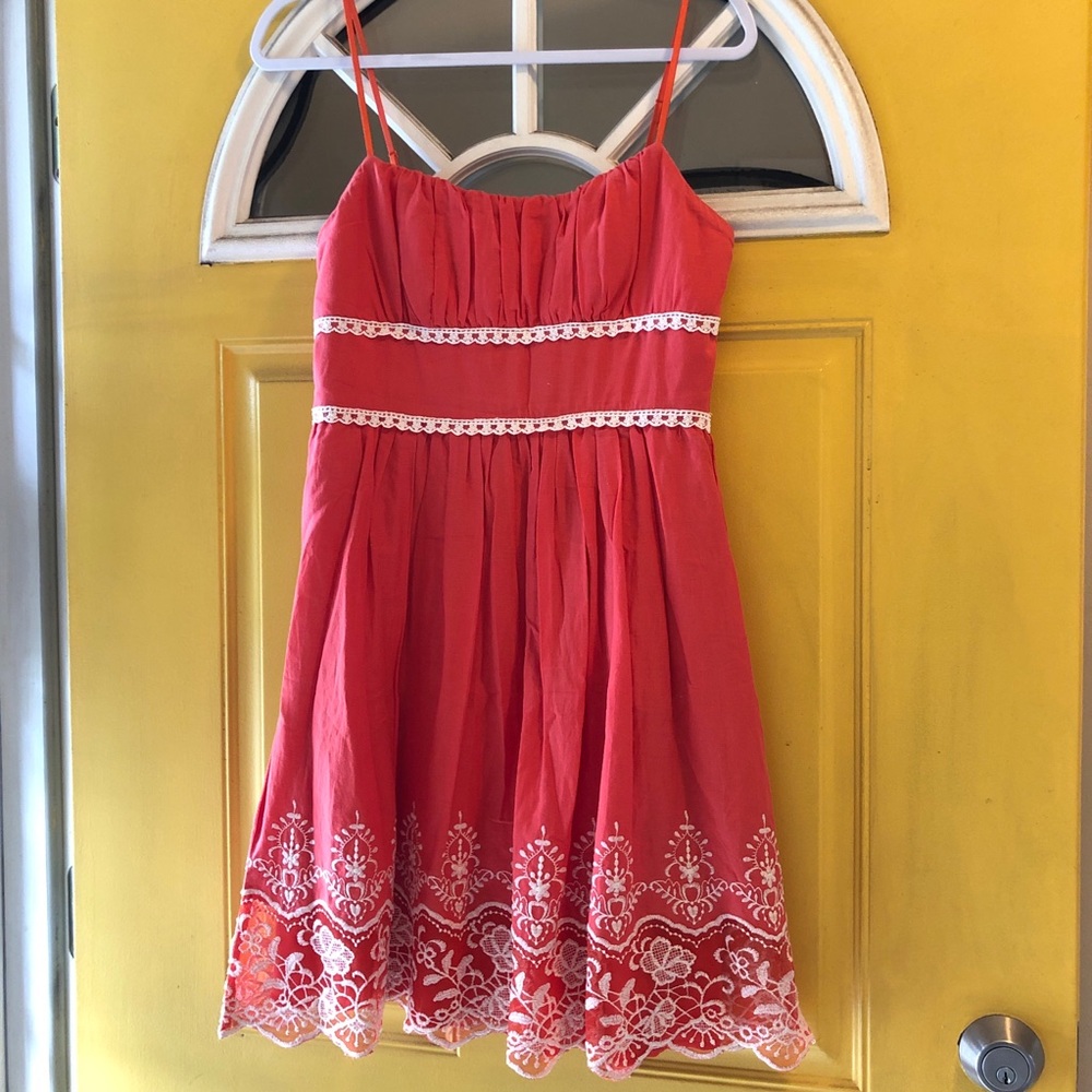 Embroidered sundress